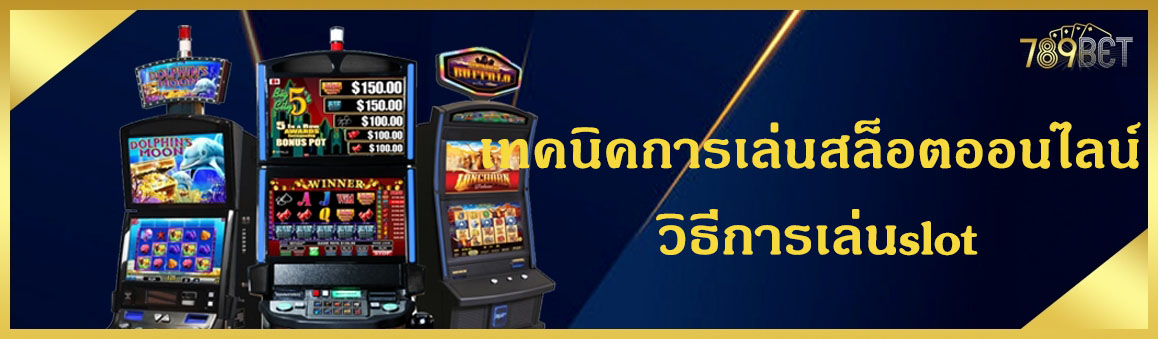 เทคนิคการเล่นสล็อตออนไลน์ วิธีการเล่นslot